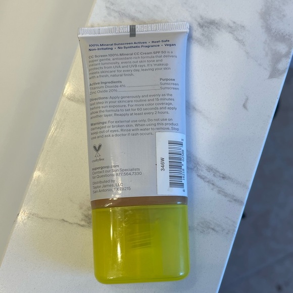 Supergoop CC tinted sunscreen - Picture 2 of 2